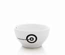 Black Circuit Small Bowl