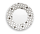 Black Links Dinner Plate