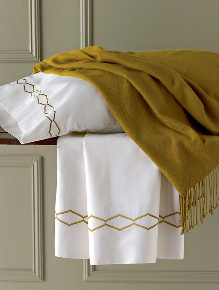 Blissliving Home Setta Sheet Set in Gold, Twin