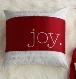 Blissliving Home Joy Obi Band for Holiday Pillow