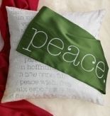Blissliving Home Peace Obi Band for Holiday Pillow