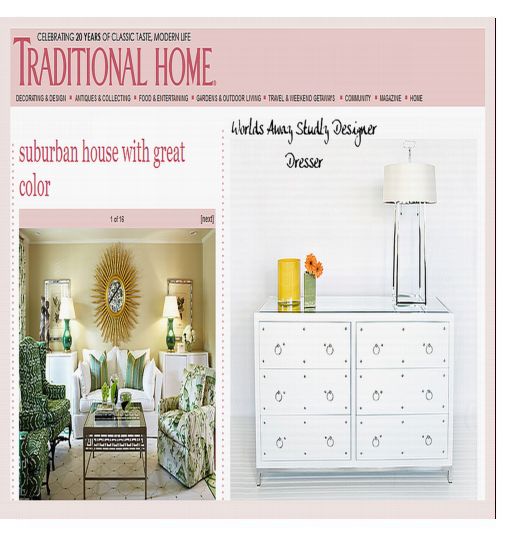 World's Away Studly Dresser in studly dresser in Marshmallow Lac