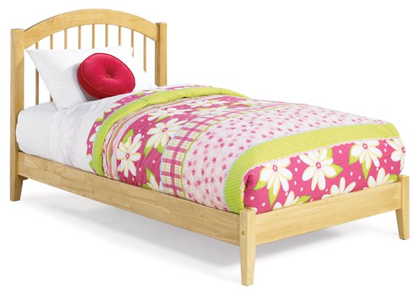 Atlantic Furniture Windsor Double Arch Twin Storage Platform Bed