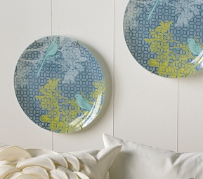 Blissliving Home Icelandic Dream Glass Plate