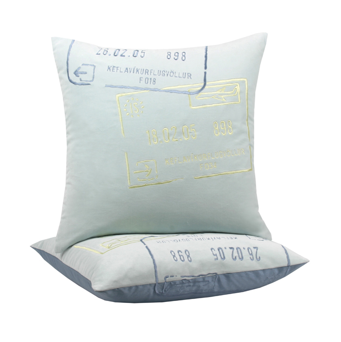 Blissliving Home Icelandic Passport Pillow